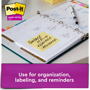 Post-it® Super Sticky Dispenser Notes - Canary Yellow