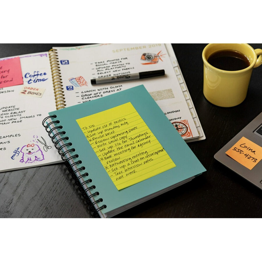 Post-it® Super Sticky Notes - Supernova Neons Color Collection