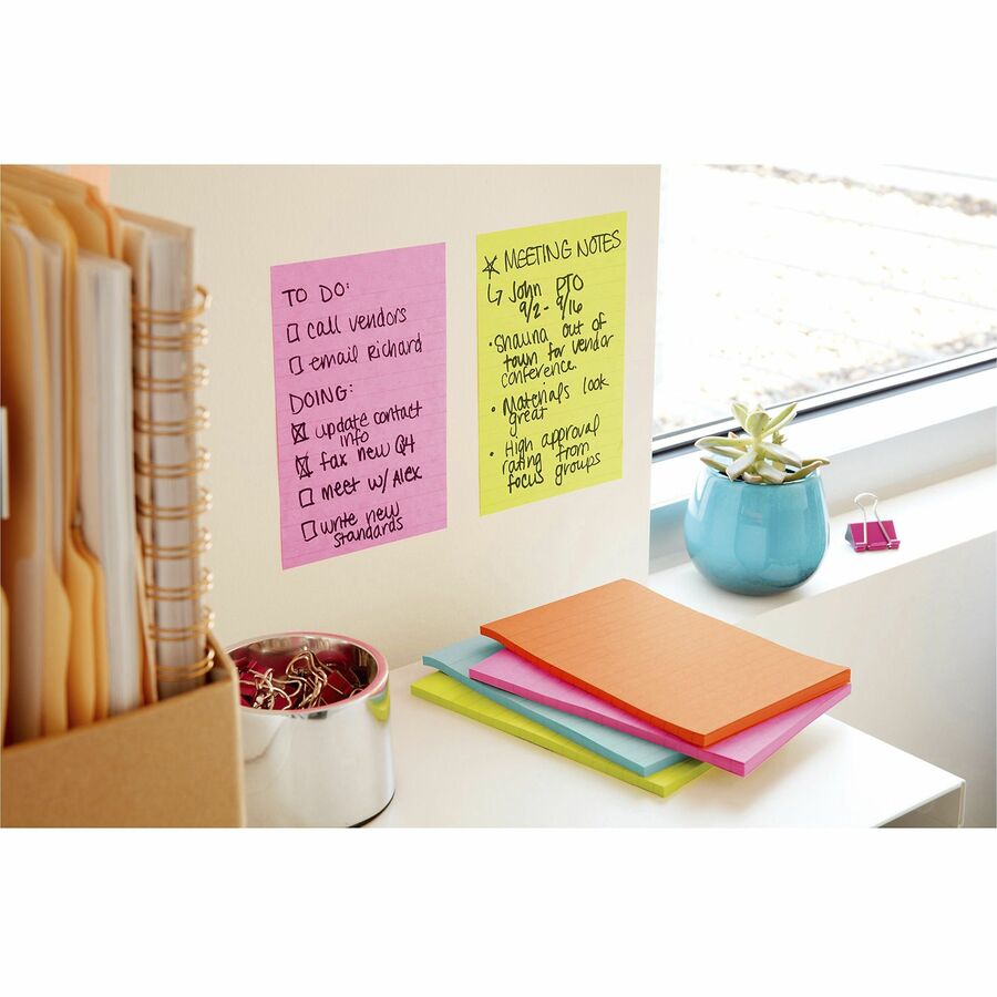 Post-it® Super Sticky Notes - Supernova Neons Color Collection