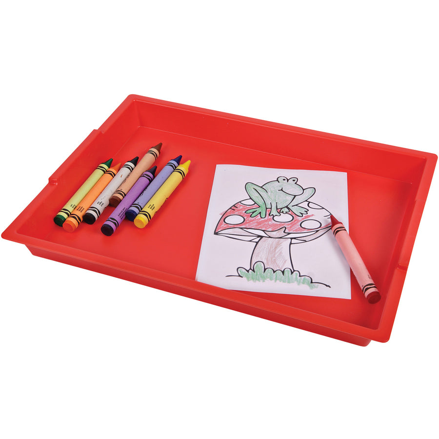 Plateau de peinture au doigt antimicrobien Deflecto - Jaune
