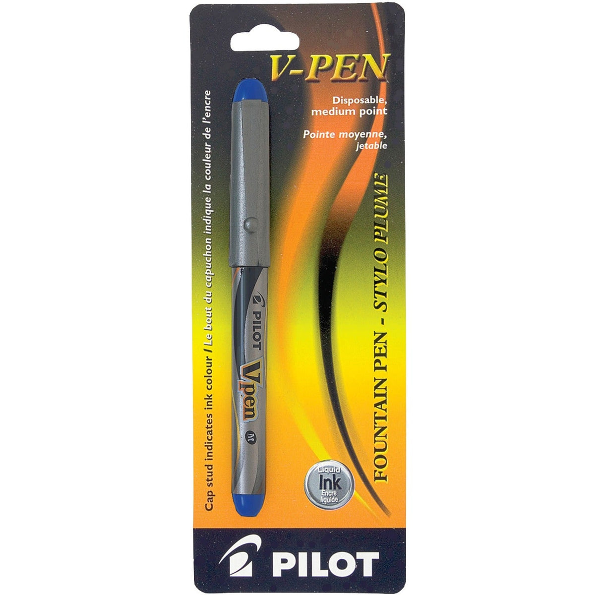 Pilot V Pen Disposable Fountain Pen - Blue