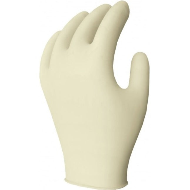 RONCO LE2 Latex Examination Gloves — 4 mil, X-Large, Powder-Free, 100-Pack
