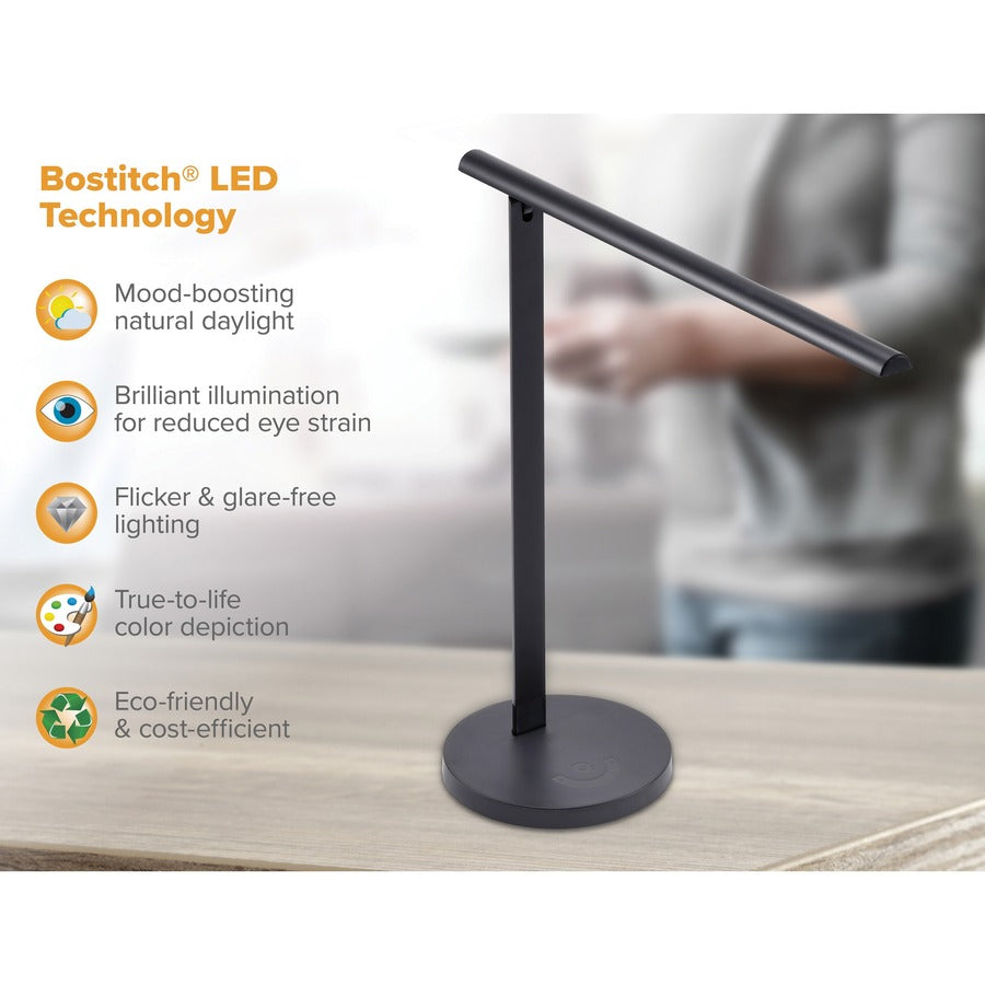 Bostitch Desk Lamp – Black
