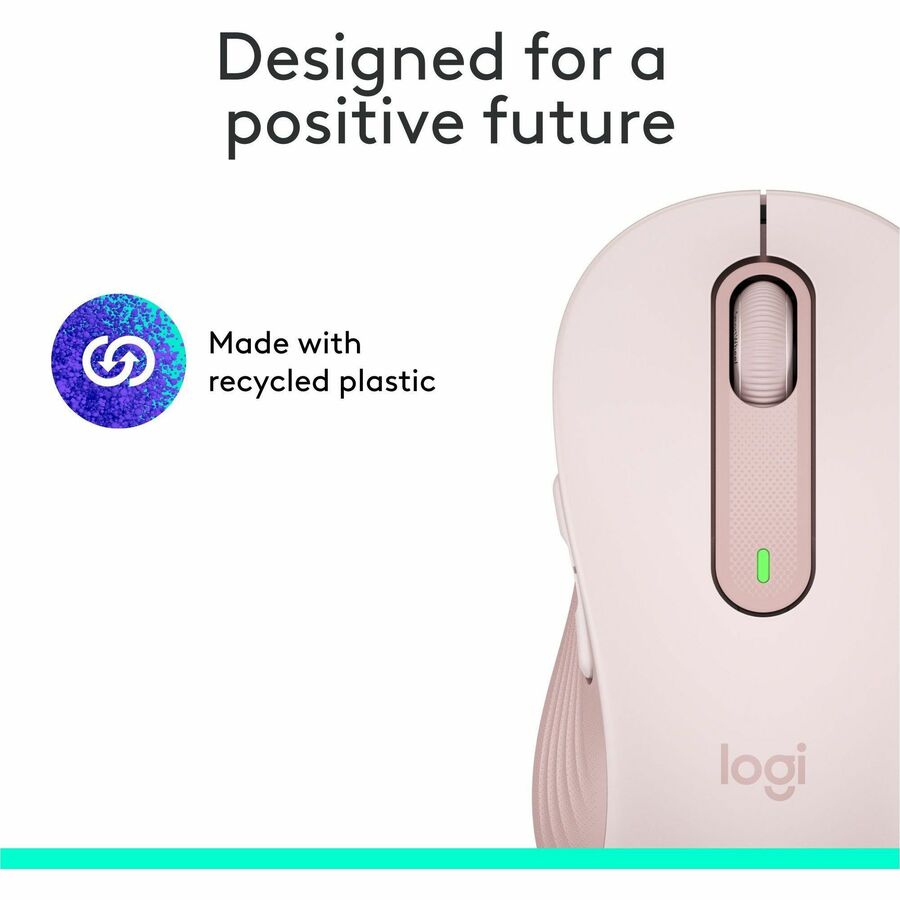 Logitech Signature M650 Wireless Mouse — Rose