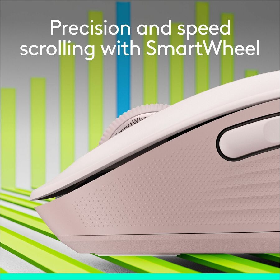 Logitech Signature M650 Wireless Mouse — Rose