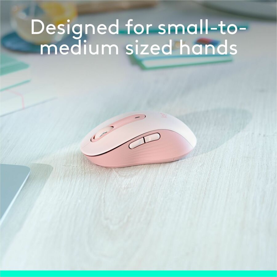 Logitech Signature M650 Wireless Mouse — Rose