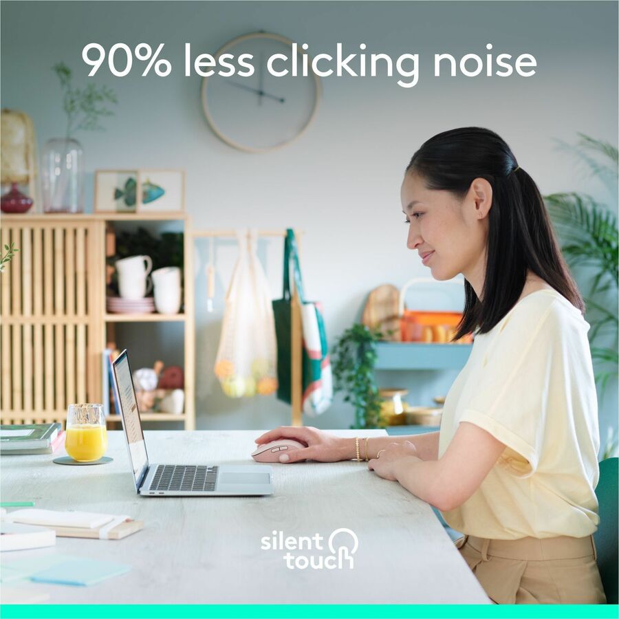 Logitech Signature M650 Wireless Mouse — Rose