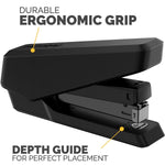 Fellowes LX850 EasyPress Full-Strip Stapler - 25-Sheet, Black