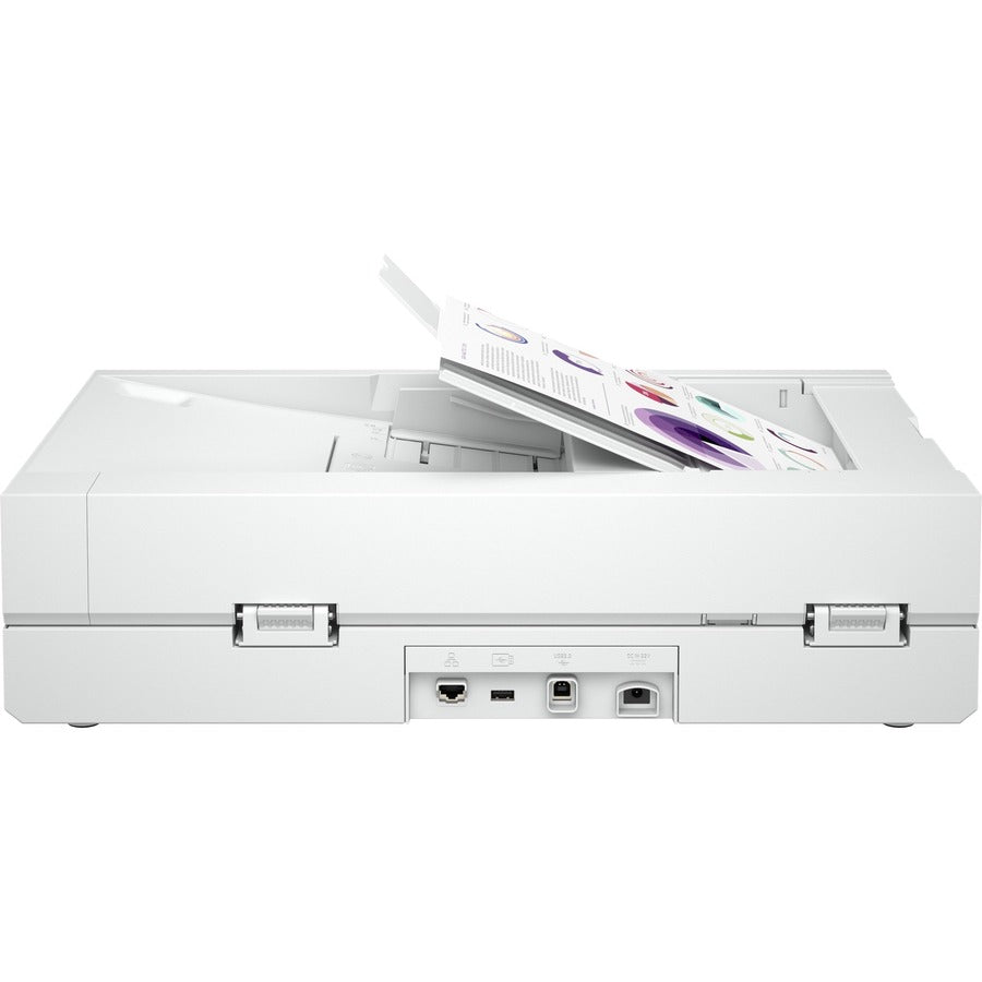 HP Scanjet Enterprise Flow N6600 fnw1 Flatbed/ADF Scanner - 1200 dpi Optical