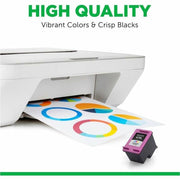 CIG Remanufactured High Yield Inkjet Ink Cartridge Brother LC2032PKS, LC203XL, LC203C - Yellow - 1 Each