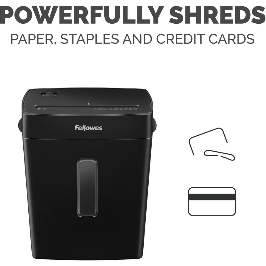 Fellowes Powershred P-40C 8 Sheet Cross-Cut Shredder