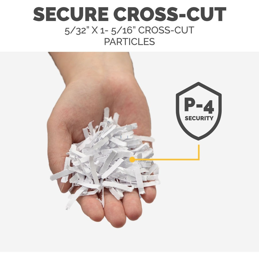 Fellowes Powershred P-40C 8 Sheet Cross-Cut Shredder