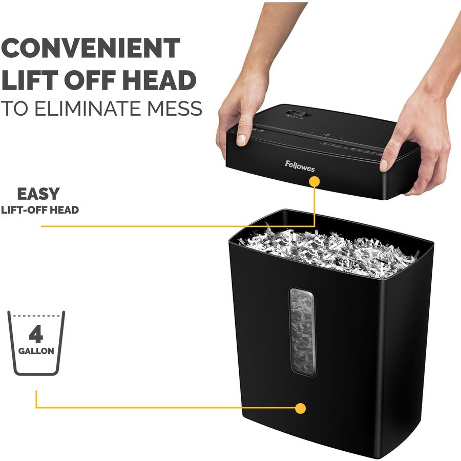 Fellowes Powershred P-40C 8 Sheet Cross-Cut Shredder