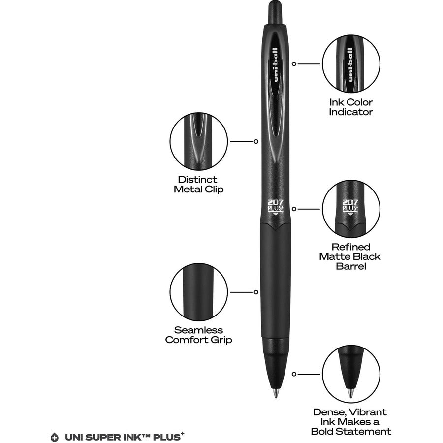 Stylo Gel Uniball 207 Plus+ - UBC70464