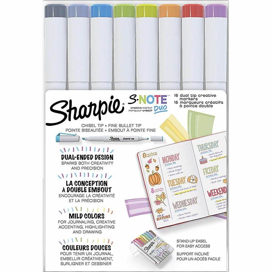 Sharpie S-Note Duo Dual-Tip Markers Professional