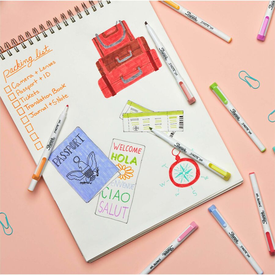 Sharpie S-Note Duo Dual-Tip Markers Professional