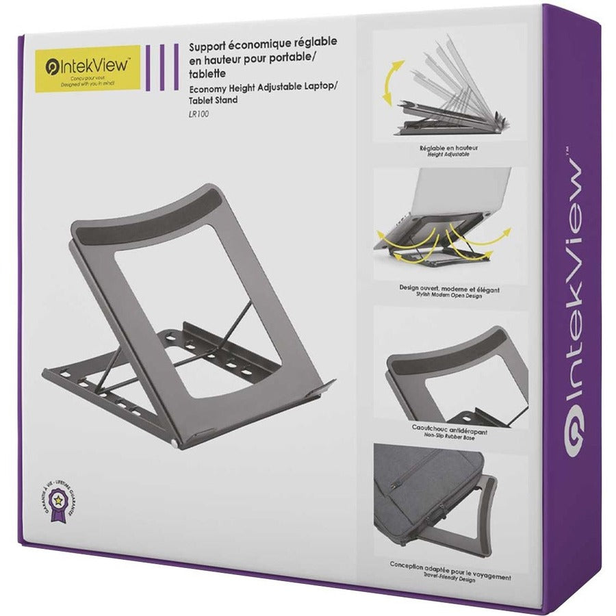 IntekView Height Adjustable Laptop/Tablet Stand