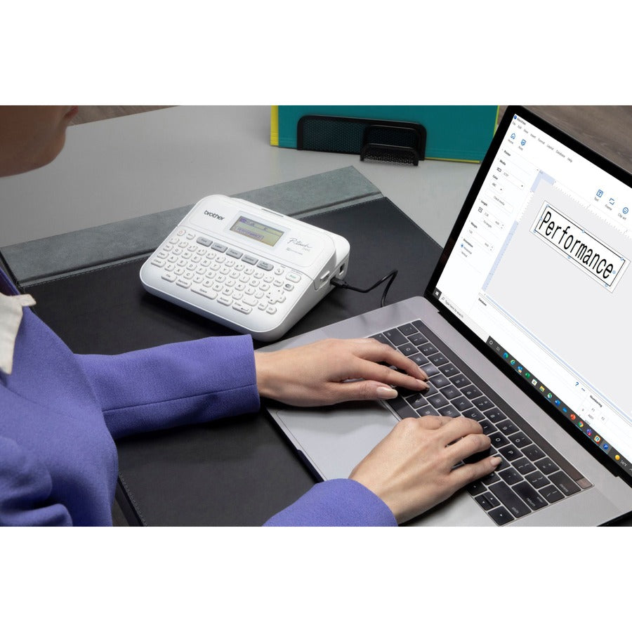 P-touch P-Touch PT-D410AD Label Printer Gray