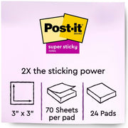 Post-it&reg; Super Sticky Notes - Summer Joy