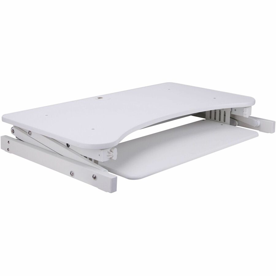 Rocelco DADR 37.4" Deluxe Adjustable Desk Riser — White