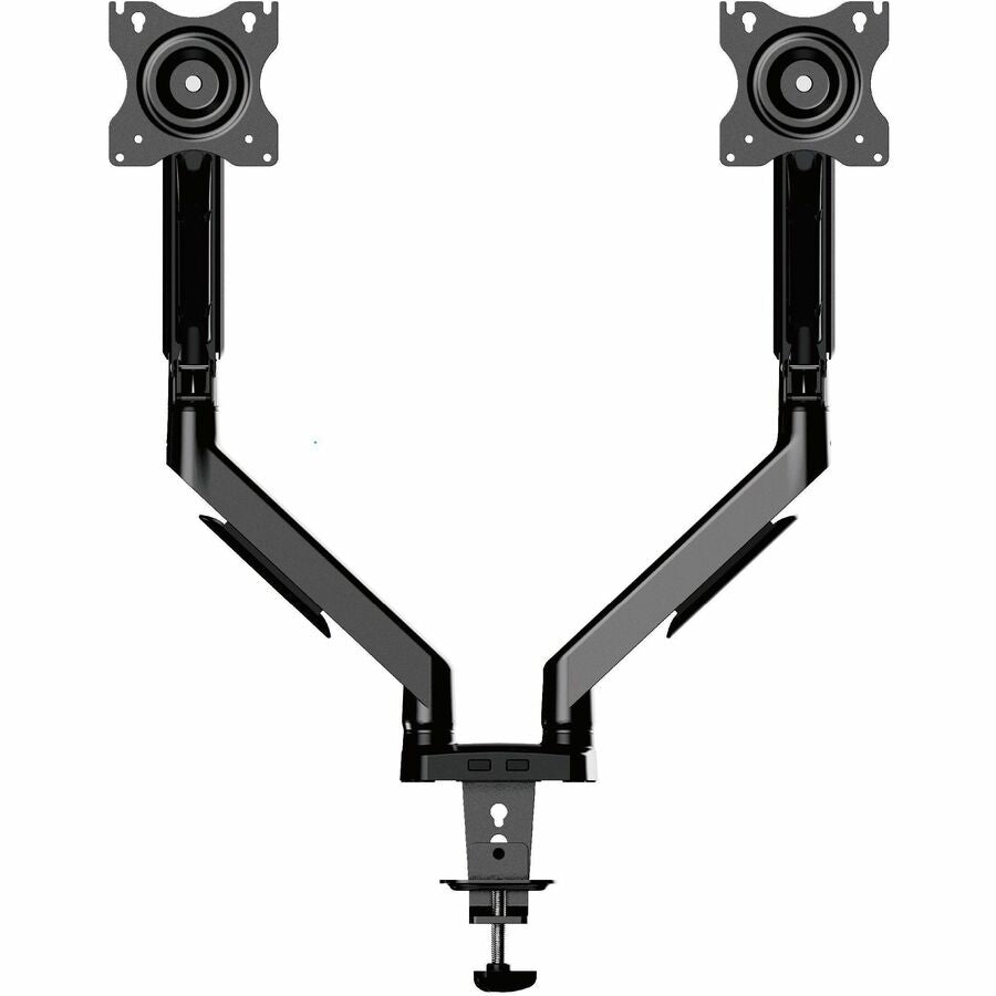 Rocelco MA2 Dual Monitor Arm with Motion Assist — Black