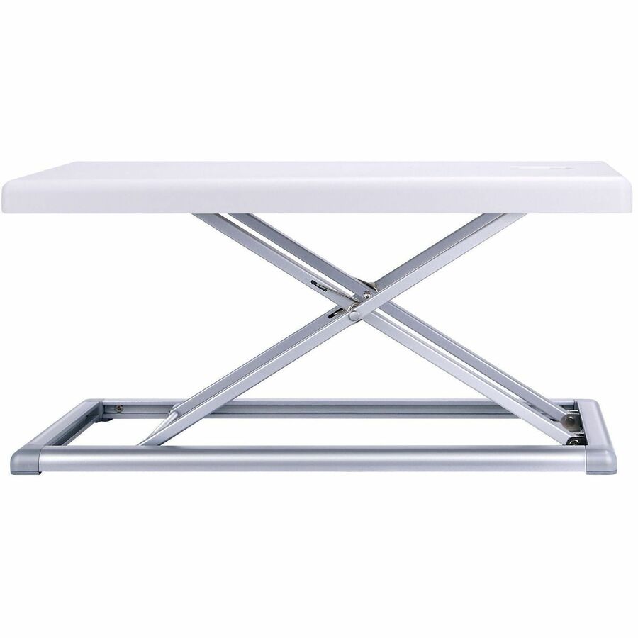 Rocelco PDR Portable Sit-Stand Desk Riser — White