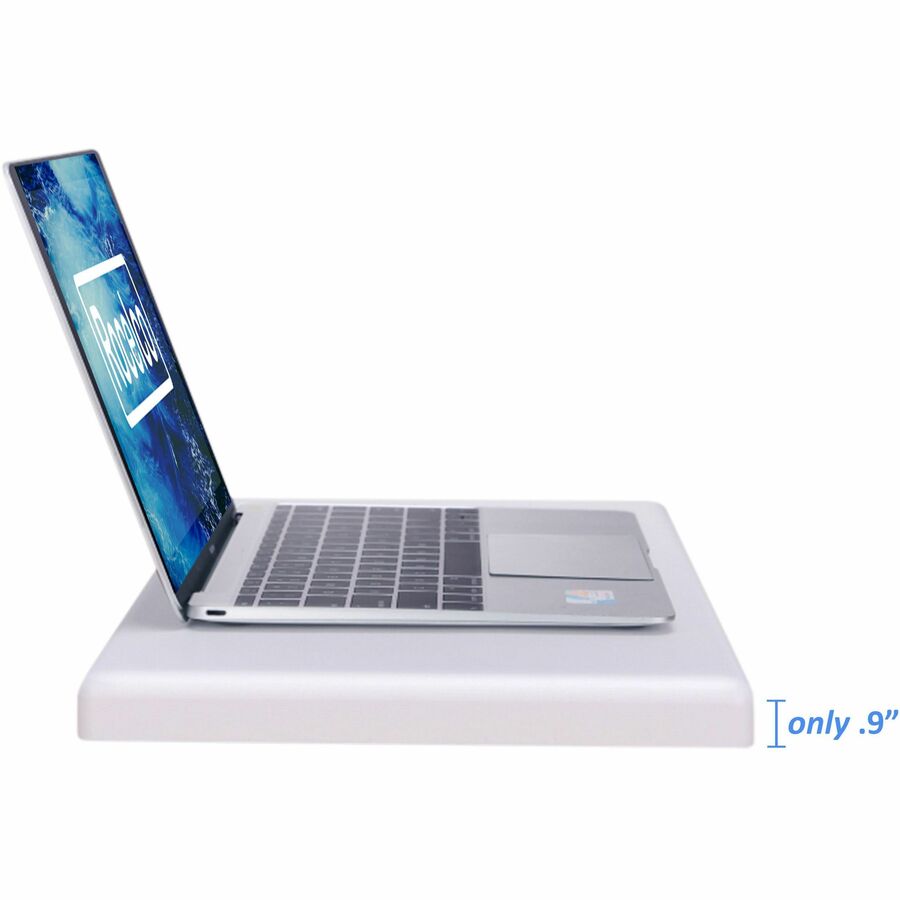 Rocelco PDR Portable Sit-Stand Desk Riser — White