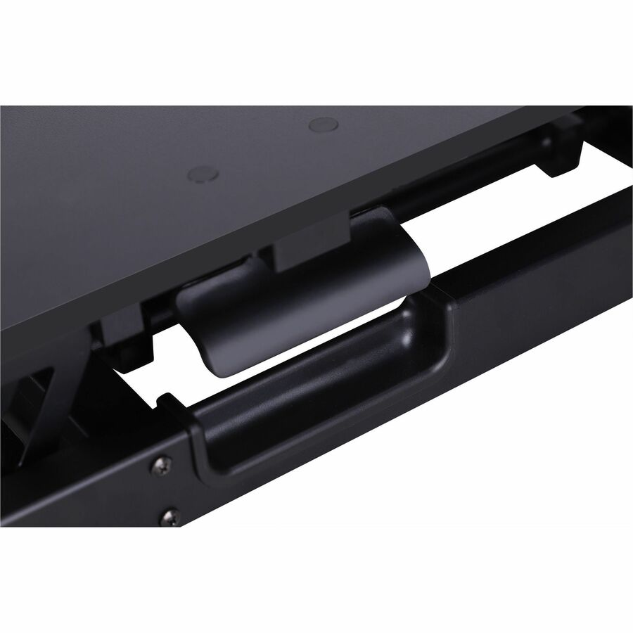 Rocelco VADR 31.5" Hi-Lift Adjustable Desk Riser — Black