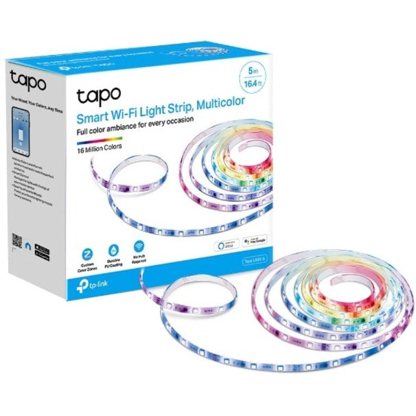 Tapo Smart Wi-Fi Light Strip, Multicolour