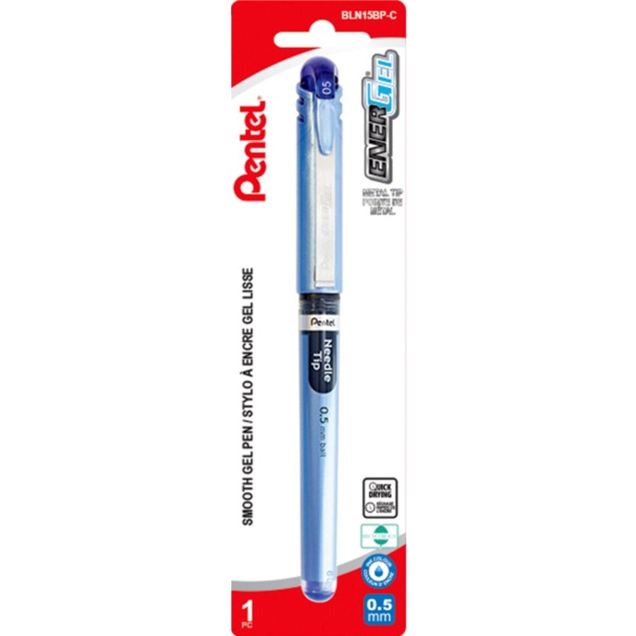 Pentel EnerGel Stick Gel Roller Pen, Blue