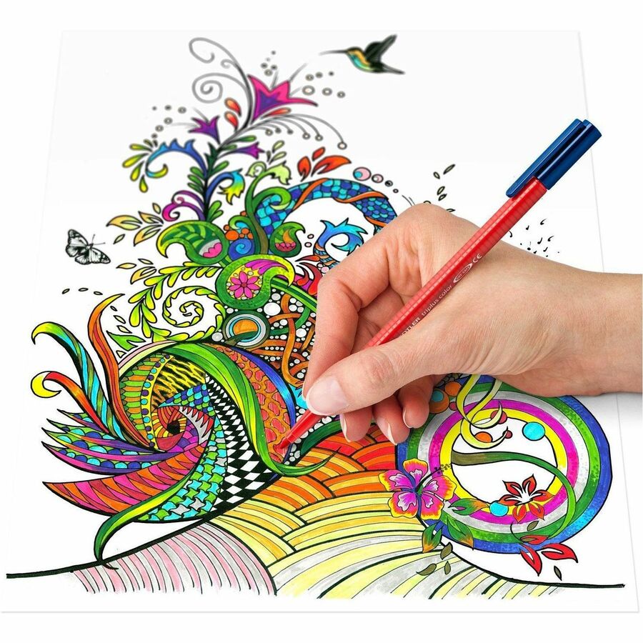 Stylo à pointe poreuse Staedtler Triplus