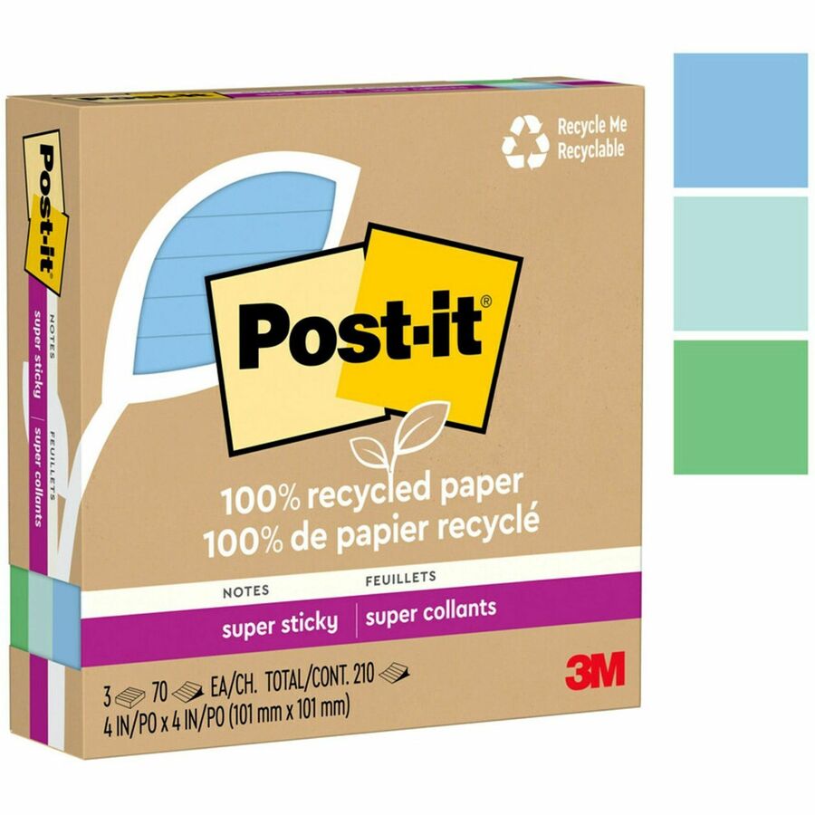 Post-it&reg; Super Sticky Adhesive Note (Model 15)
