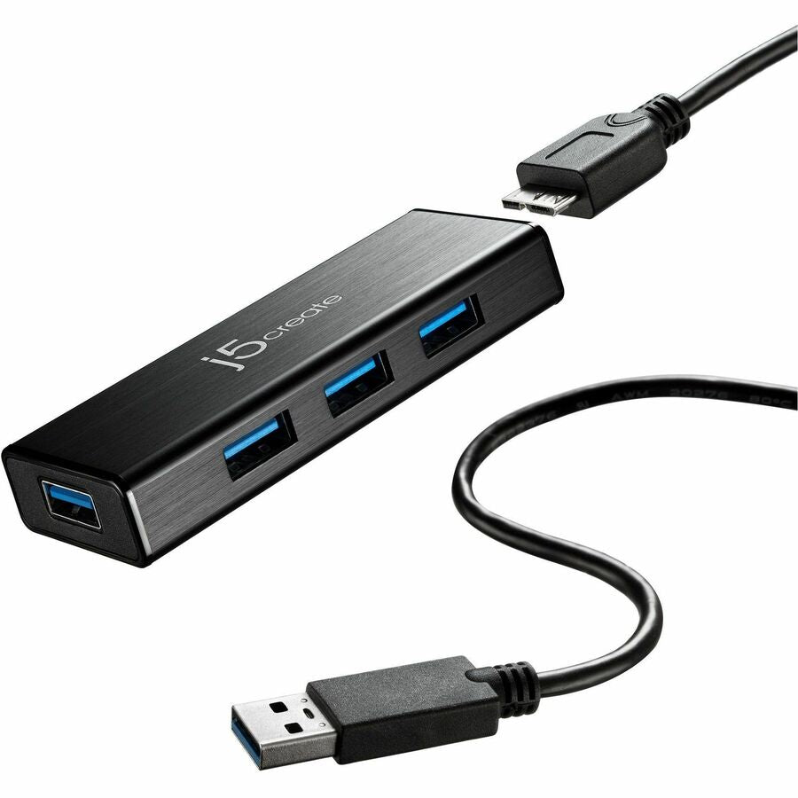 Mini concentrateur USB 3.0 à 4 ports j5create