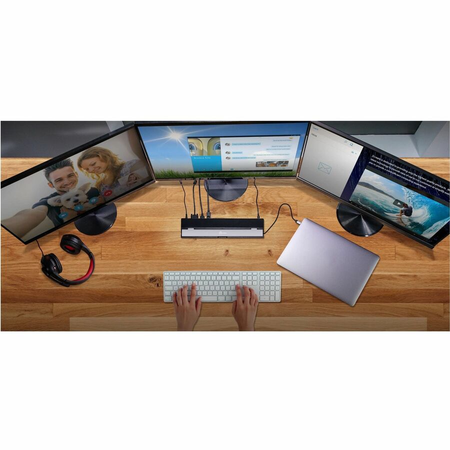 Station d'accueil j5create USB-C triple écran