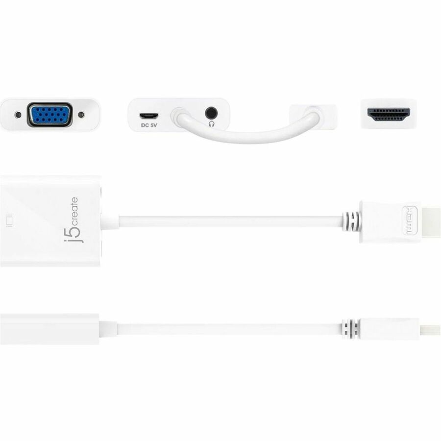 j5create HDMI to VGA Adapter