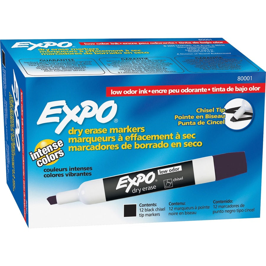 Expo Large Barrel Dry-Erase Markers - Chisel