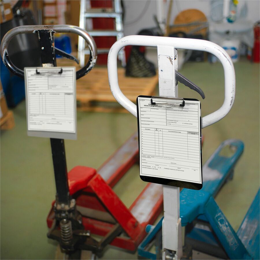 Officemate Magnetic Clipboard — Letter/A4, Black