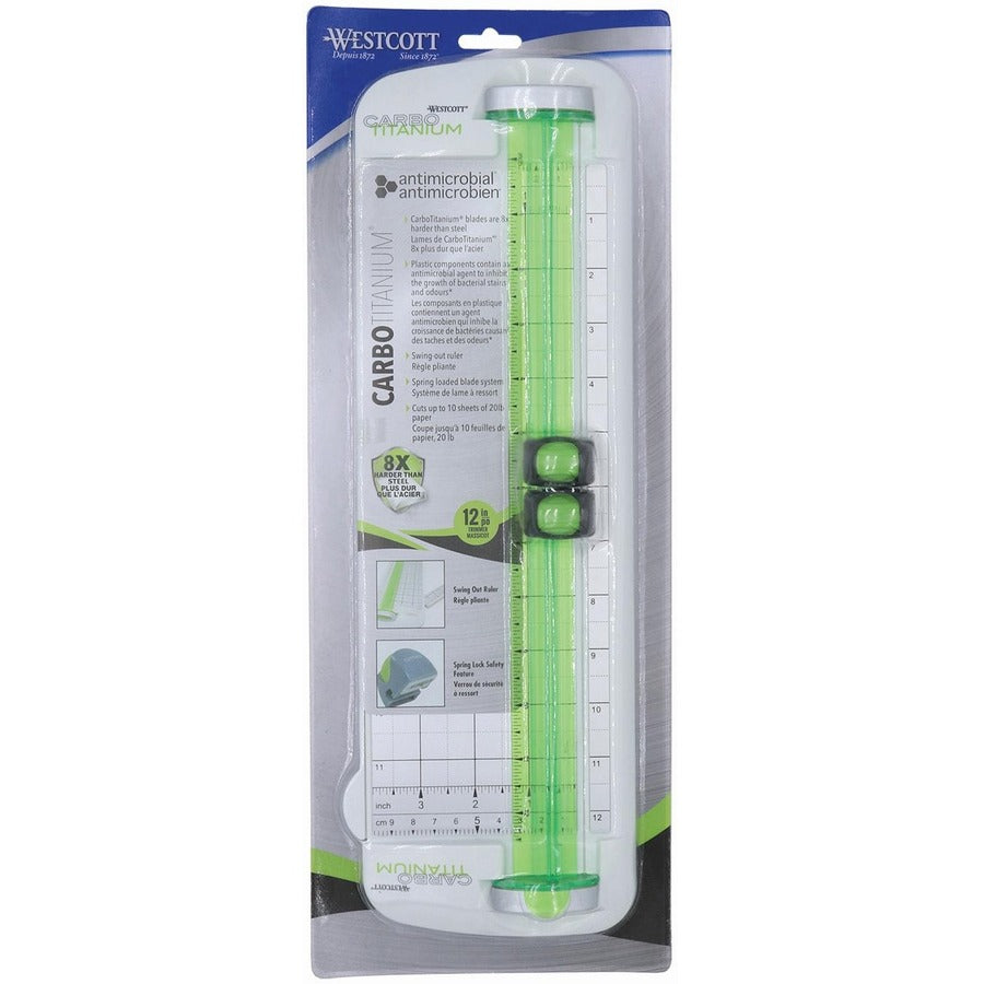Westcott CarboTitanium Antimicrobial Personal Paper Trimmer