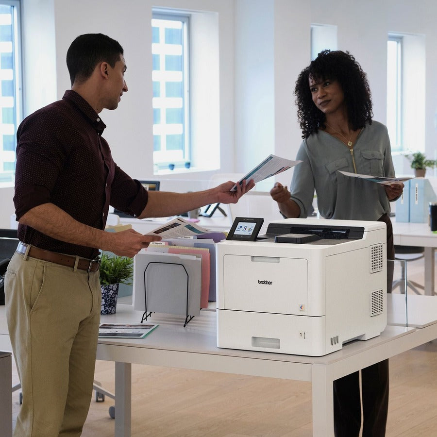 Brother Workhorse HL HL-L9410CDN Desktop Wireless Laser Printer - Color
