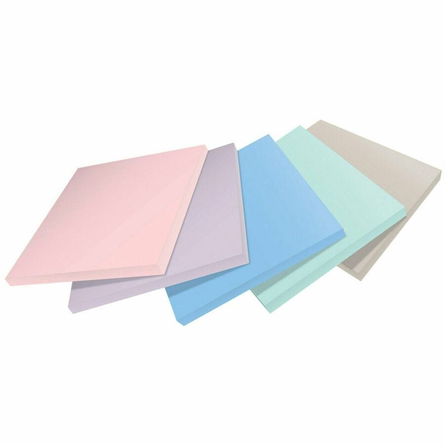 Post-it® Recycled Super Sticky Notes, 5 Pads, 3”×3” (654R5SSNRP)