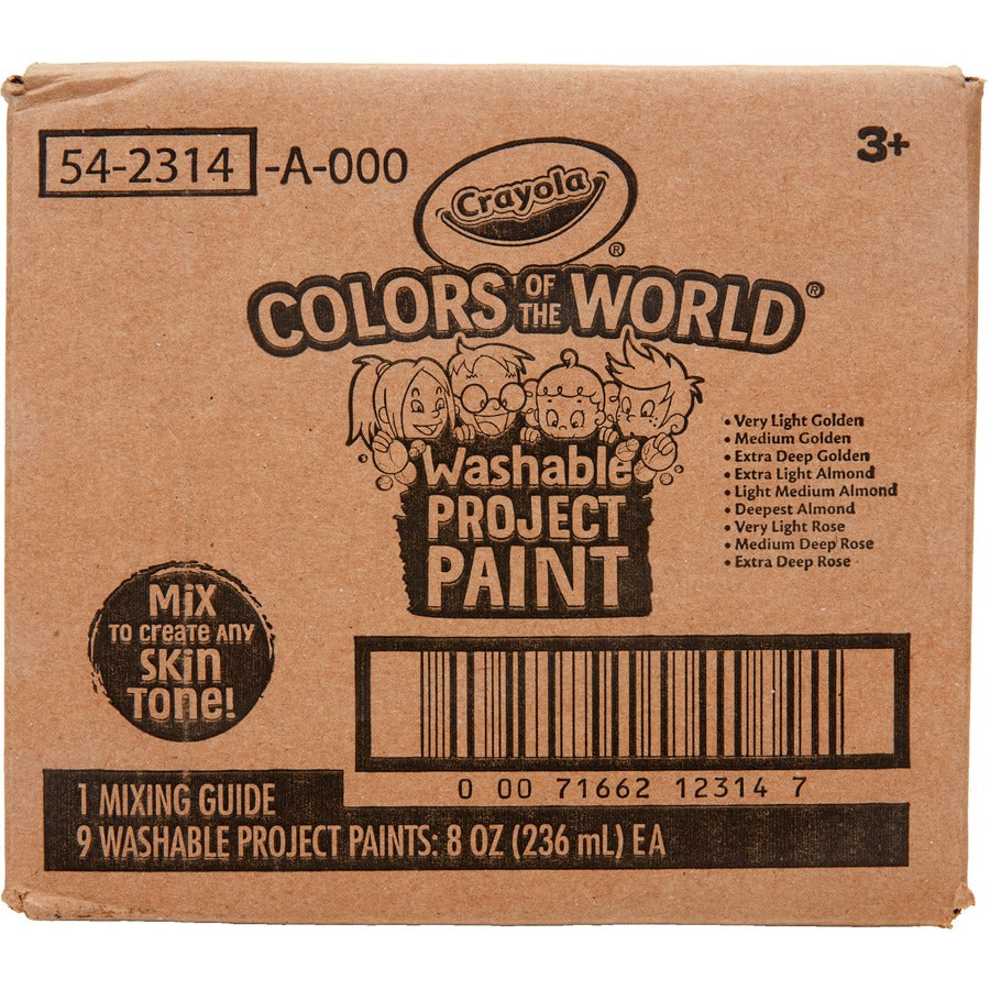 Peinture lavable Couleurs du monde Crayola„¢