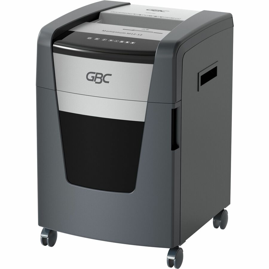 GBC Momentum Paper Shredder, M12-12, Micro-Cut, Anti-Jam, 12 Sheets