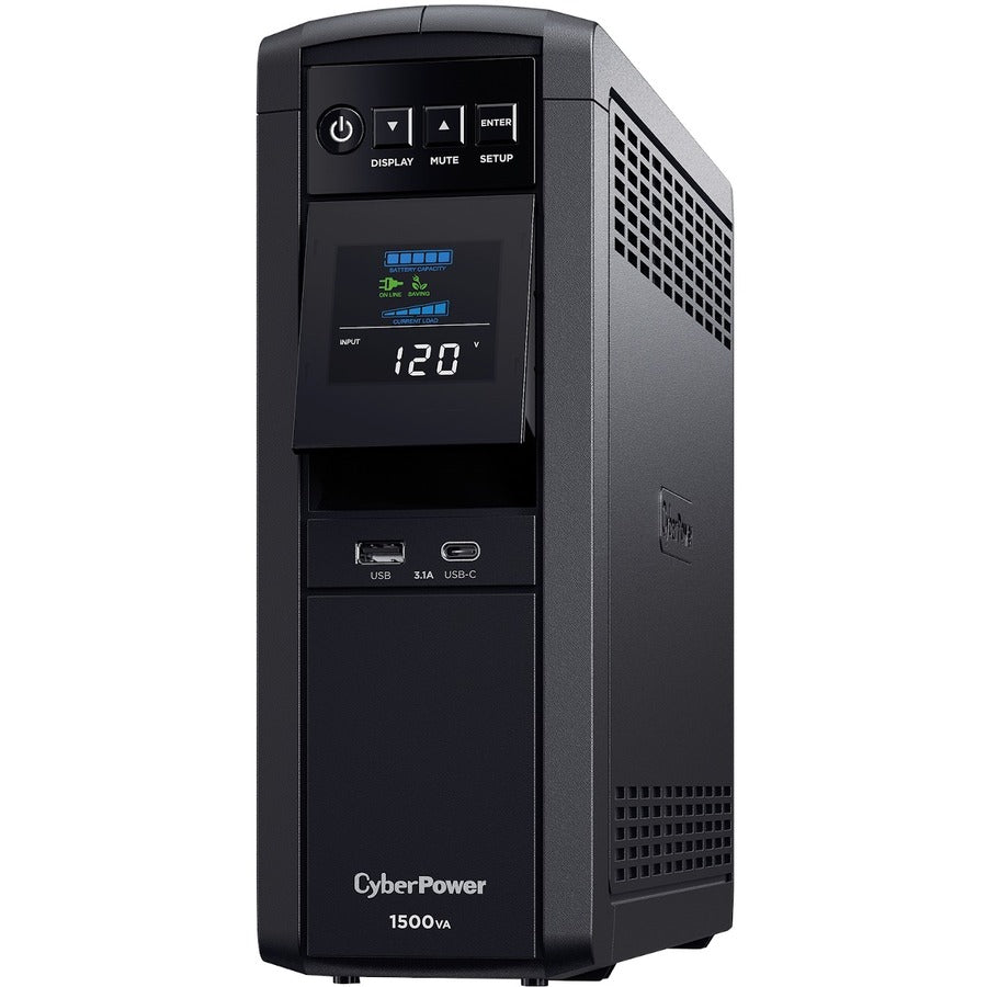 CyberPower PFC Sinewave UPS CP1500PFCLCD 1500VA Mini-tower UPS