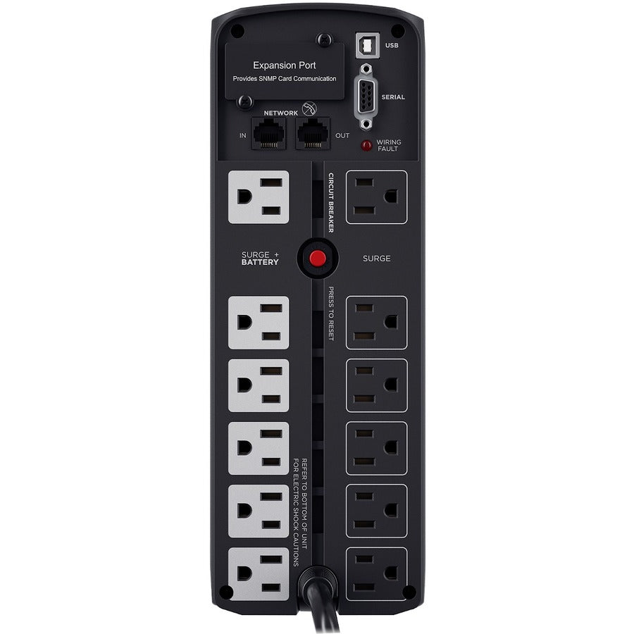 CyberPower PFC Sinewave UPS CP1500PFCLCD 1500VA Mini-tower UPS