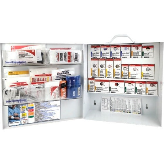 First Aid Central Compress Pressure Bandage with Ties (4" x 4")