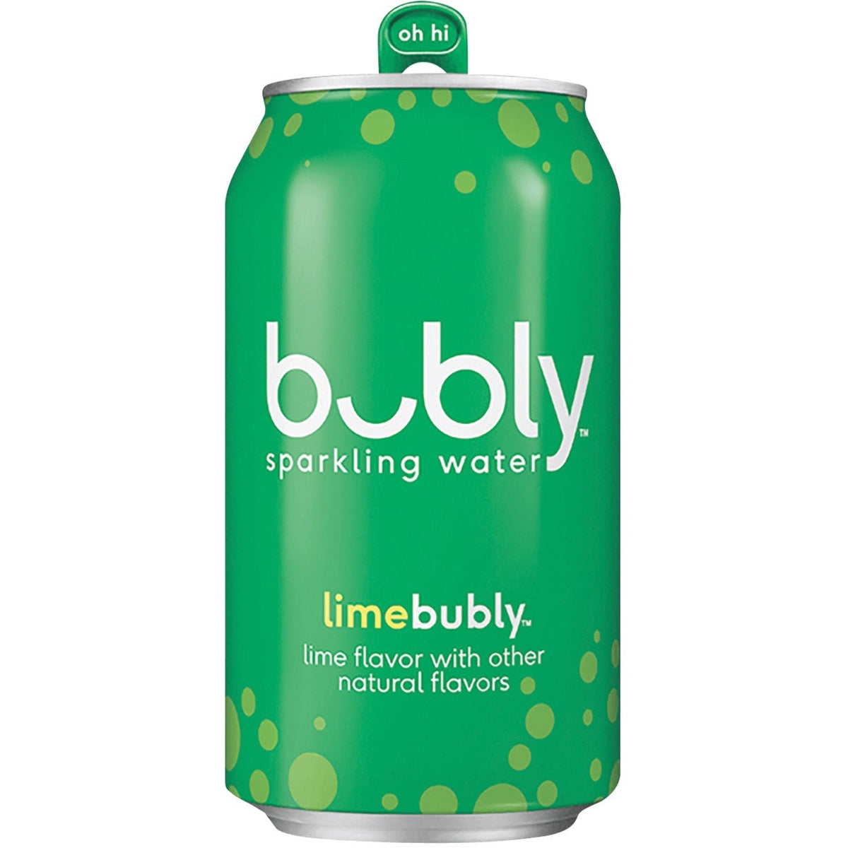 bubly Sparkling Water Lime - 355 mL, 12-Pack