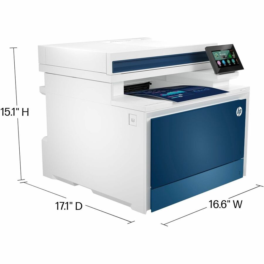HP LaserJet Pro 4301fdw Wired & Wireless Laser Multifunction Printer - Color