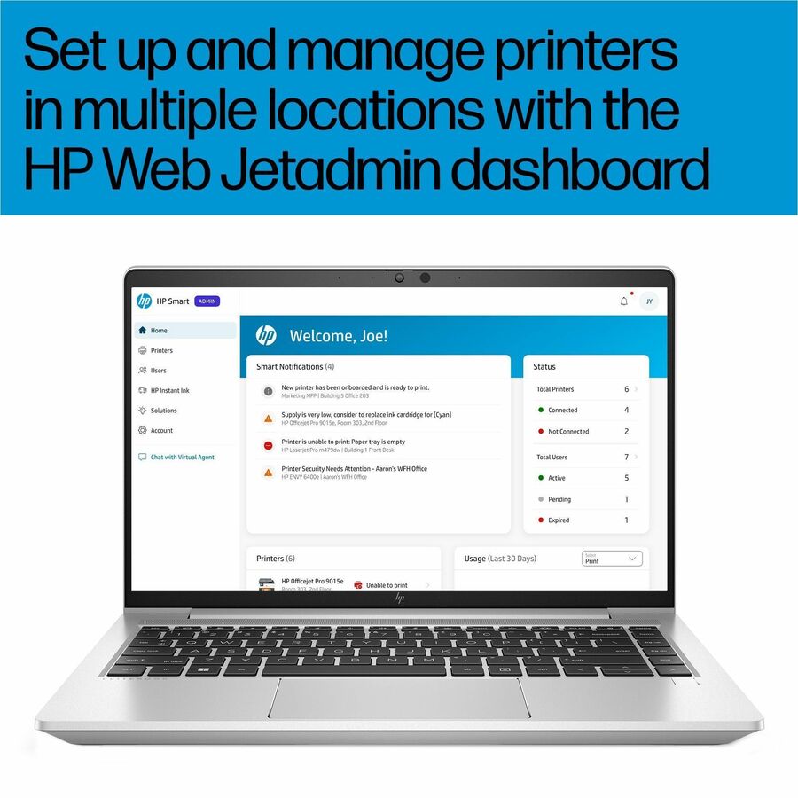 HP LaserJet Pro 4301fdw Wired & Wireless Laser Multifunction Printer - Color