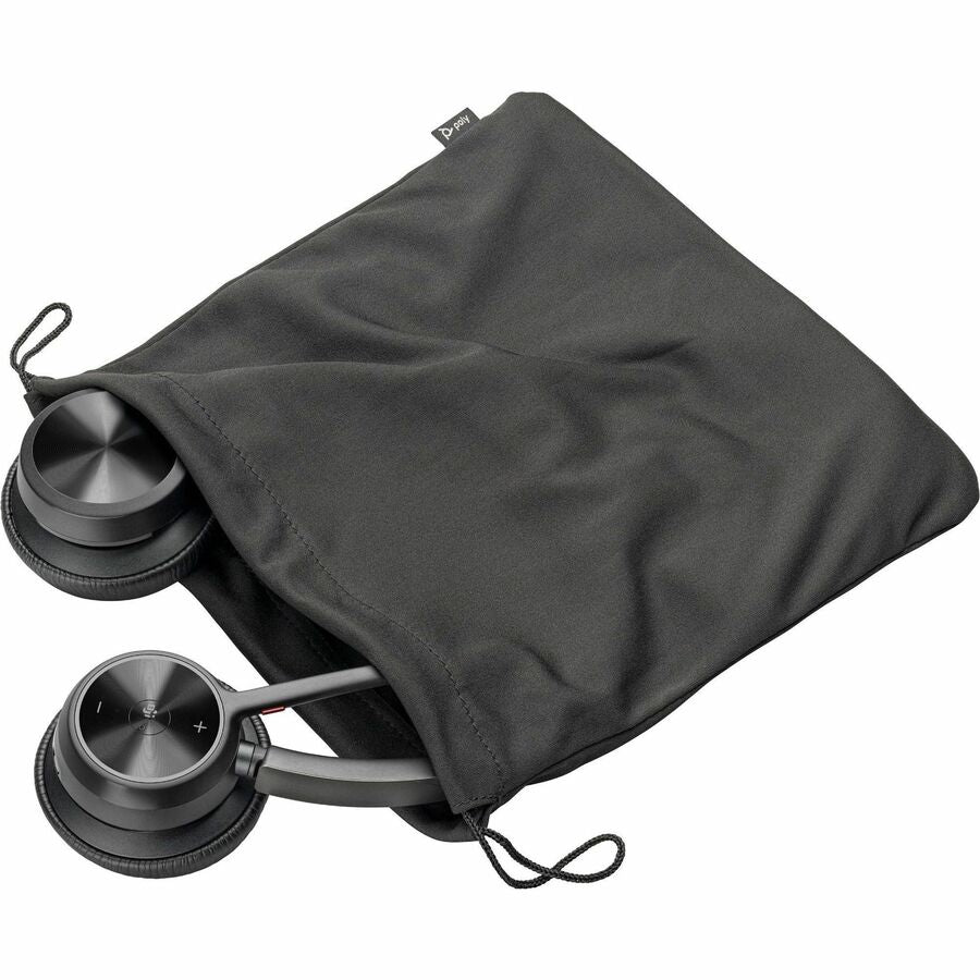 Poly Voyager 4320-M Microsoft Teams Certified Headset + BT700 Dongle + Charging Stand