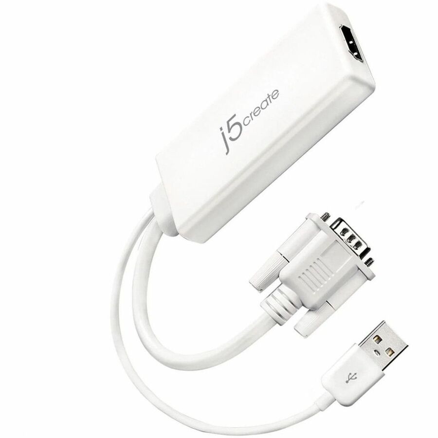 Adaptateur vidéo audio VGA vers HDMI j5create